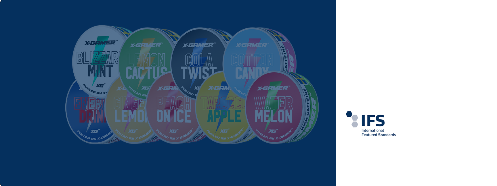 PRESS RELEASE | X-Gamer Energy Snus - The First and Only IFS-Certified Energy Snus on the Swedish Market