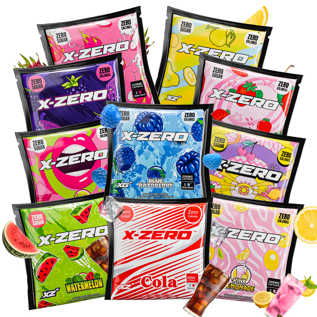 10 SAMPLE PACK (20 Servings) – X-Zero Energy