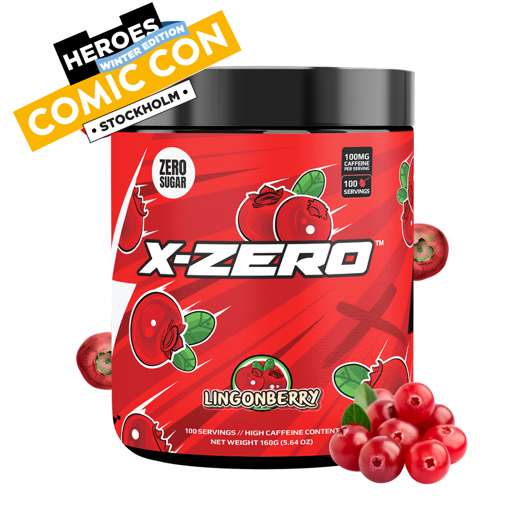 X-Zero Lingonberry (160g / 100 Servings) – X-Zero Energy