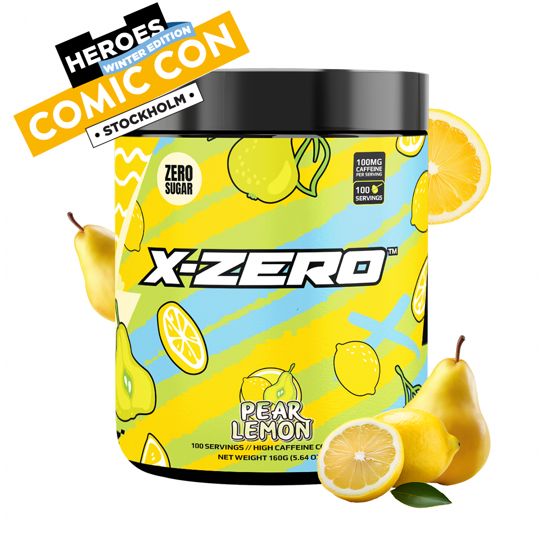 X-Zero Pear Lemon  (160g / 100 portioner)