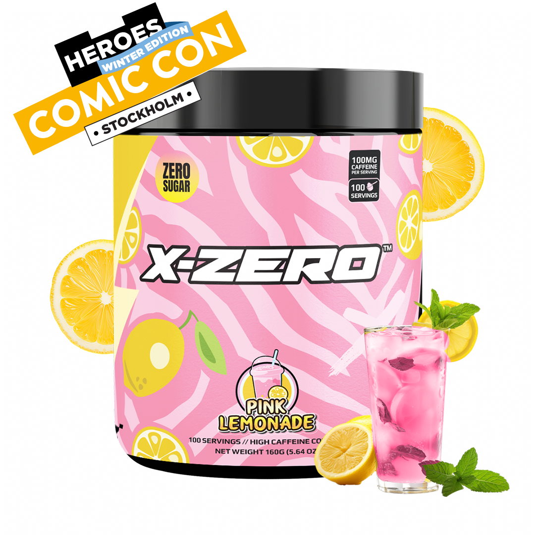 X-Zero Pink Lemonade (160g / 100 portioner)