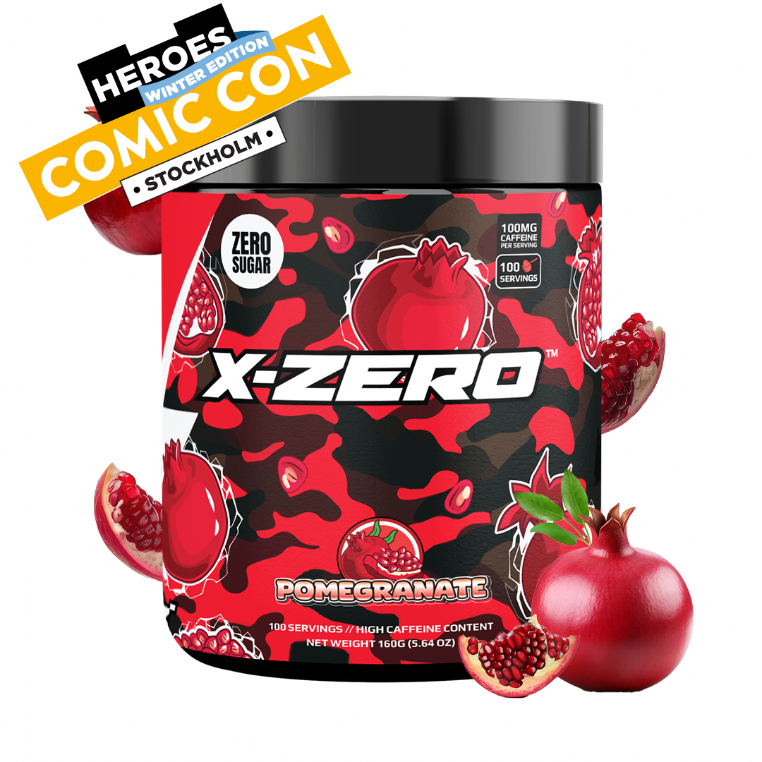 X-Zero Pomegranate (160g / 100 portioner)