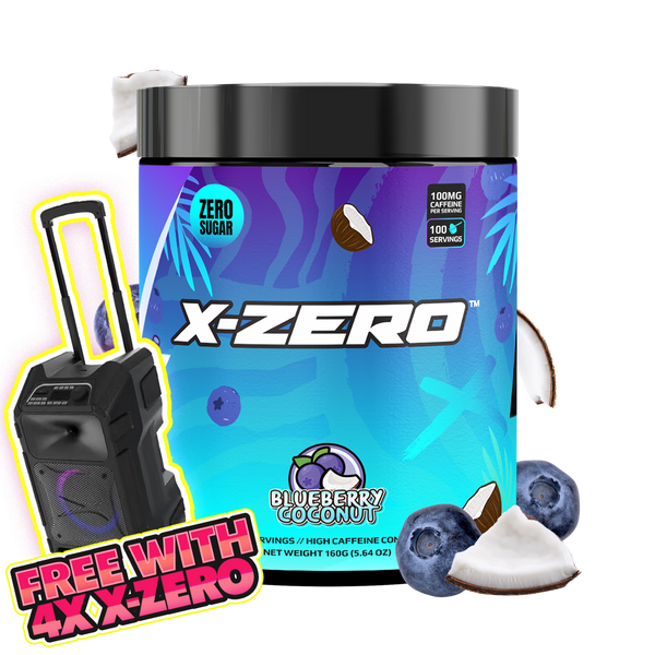 X-Zero Blueberry & Coconut (160g / 100 Servings)