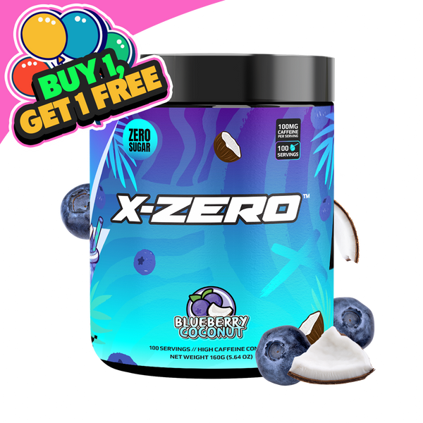 X-Zero Blueberry & Coconut (160g / 100 portioner)