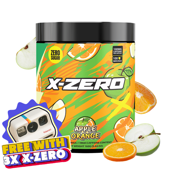 X-Zero Apple Orange (160g / 100 Servings)