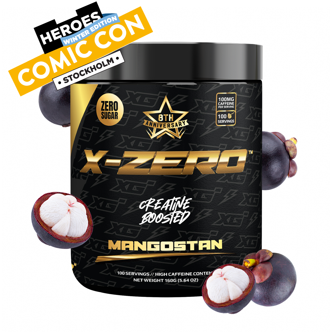 X-Zero Mangostan With Creatine (160g / 100 portioner)