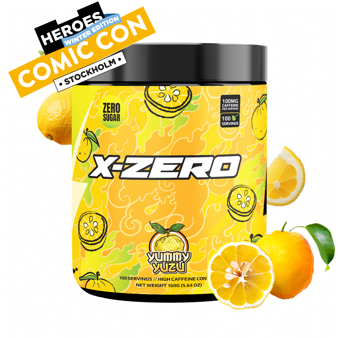 X-Zero Yummy Yuzu (160g / 100 portioner)