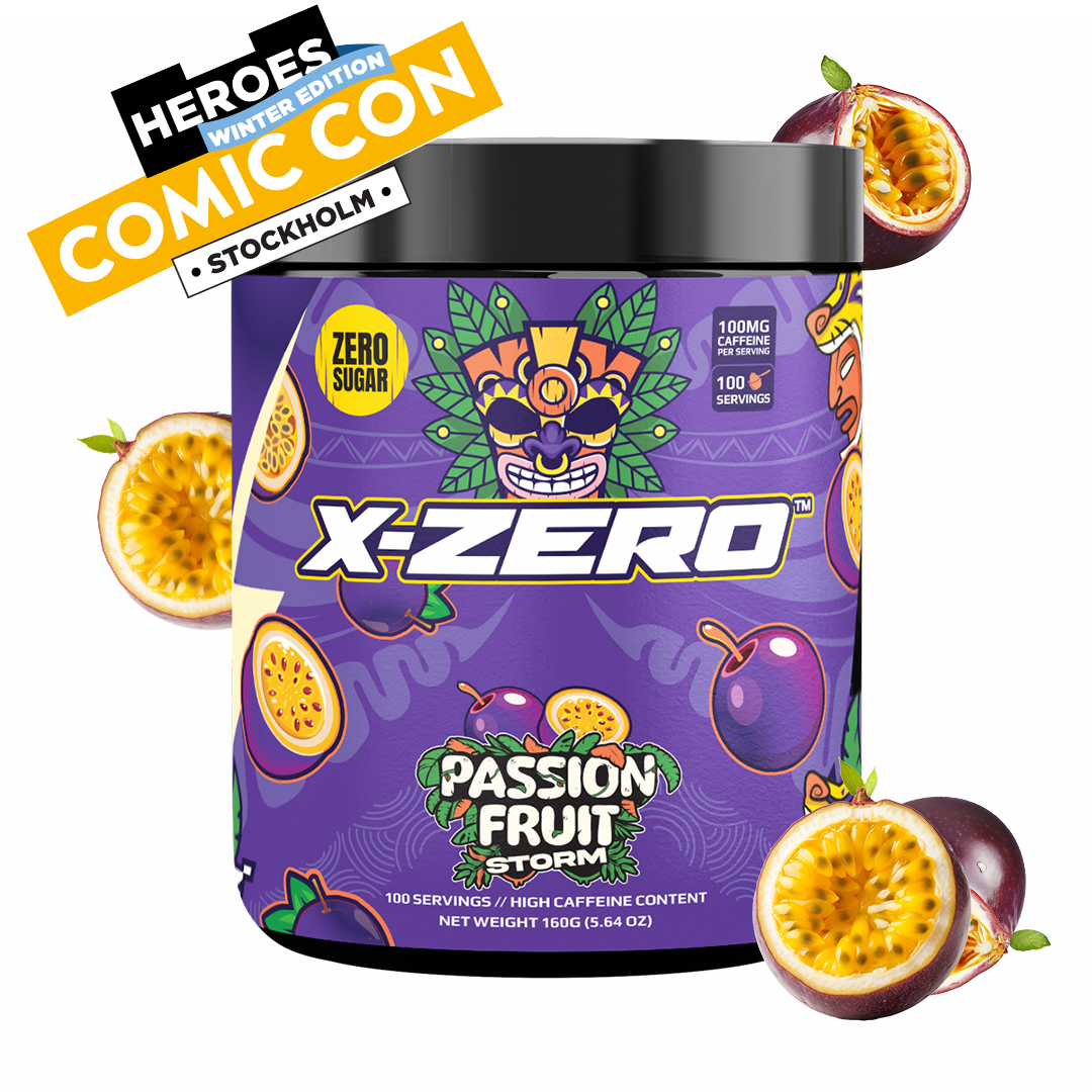X-Zero Passion Fruit Storm  (160g / 100 portioner)