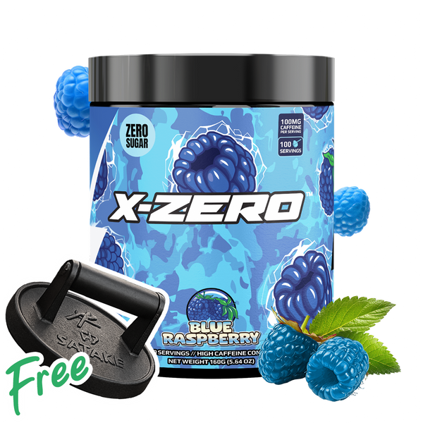 X-Zero Blue Raspberry (160 g / 100 Portionen)