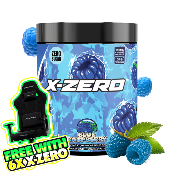 X-Zero Blue Raspberry (160 g / 100 Portionen)