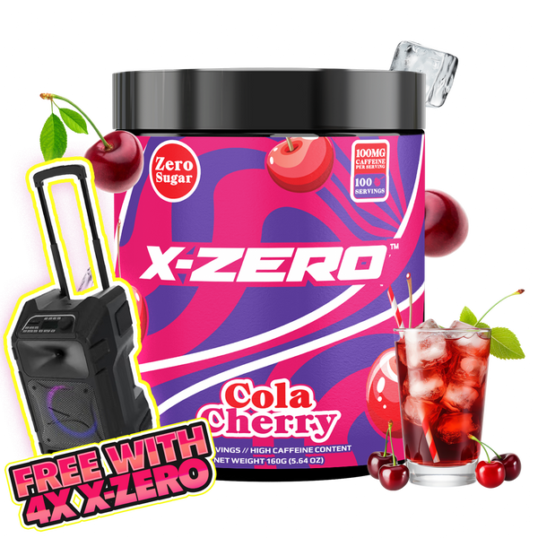 X-Zero Cola Cherry (160g / 100 portioner)