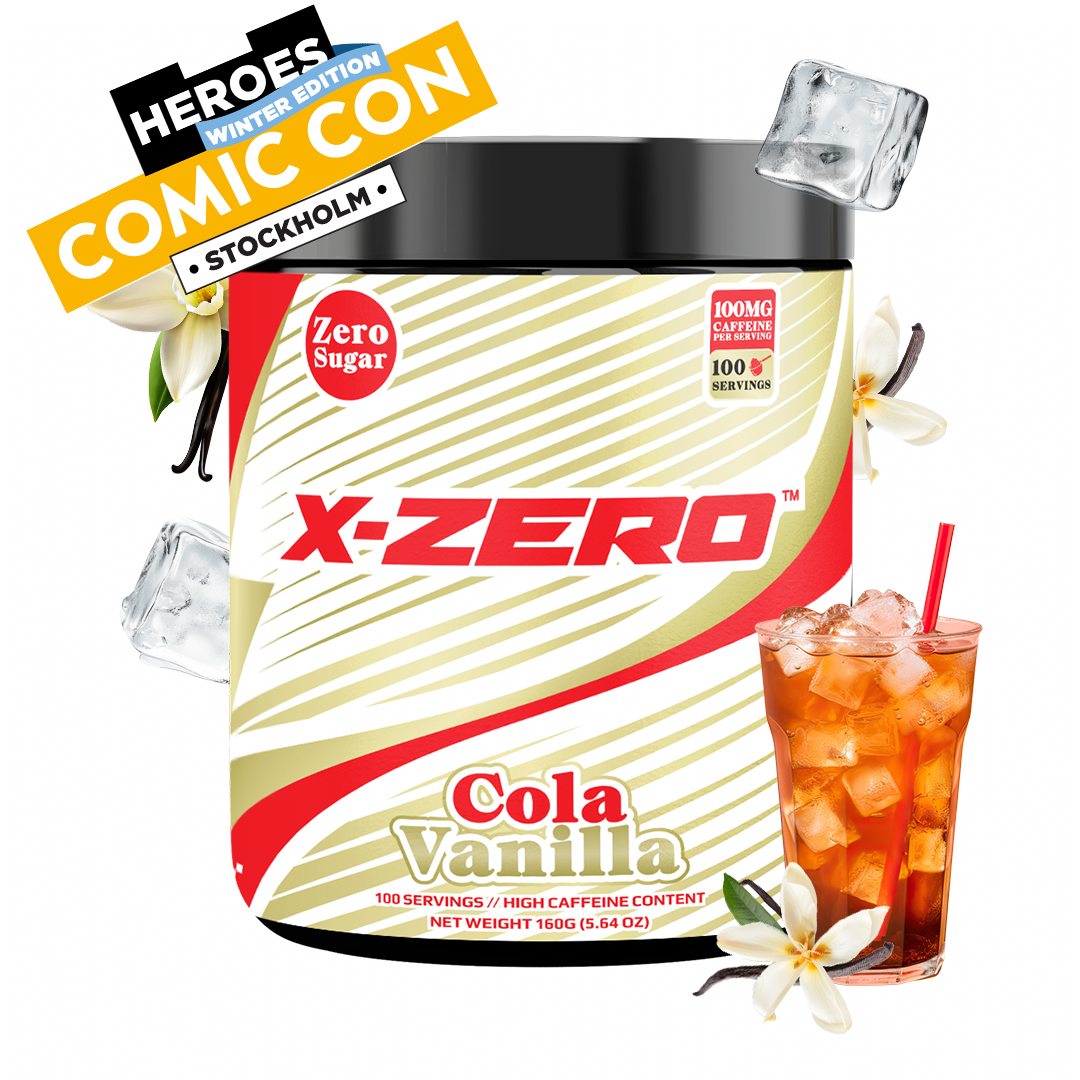 X-Zero Cola Vanilla  (160 g / 100 portioner)