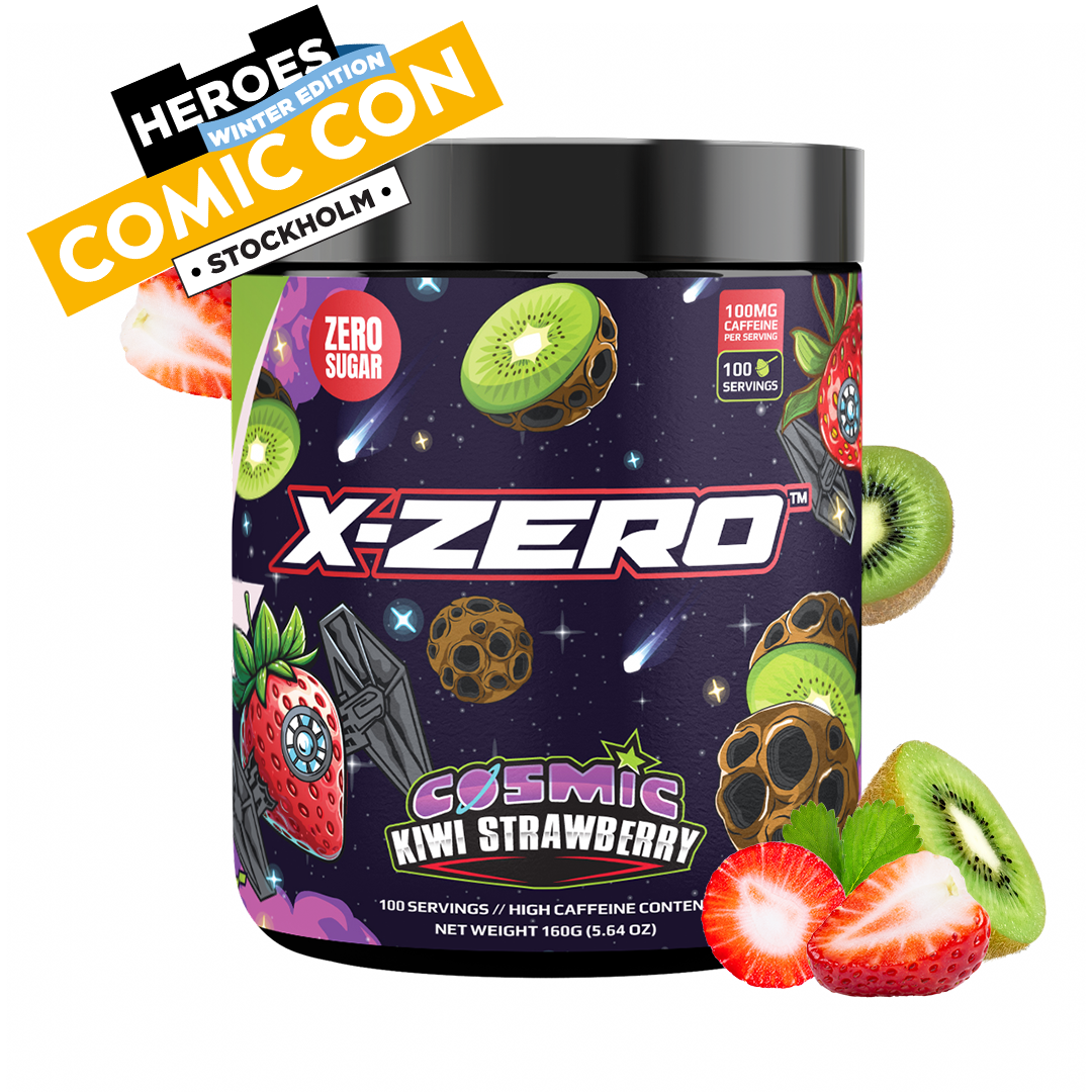 X-Zero Cosmic Kiwi Strawberry (160g / 100 portioner)