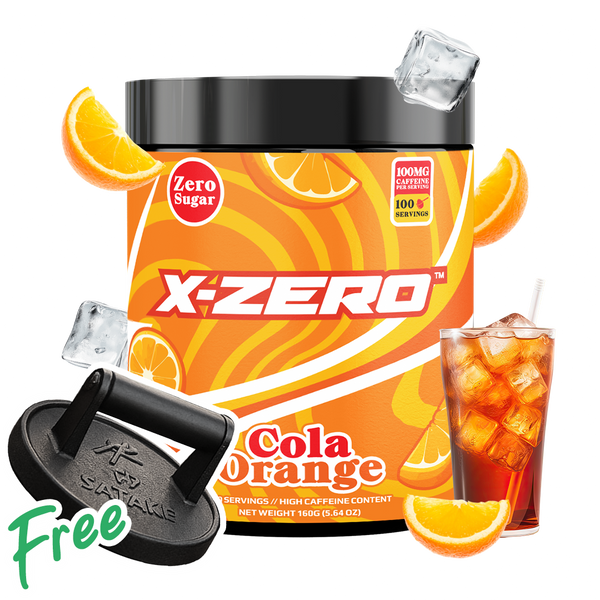 X-Zero Cola Orange (160g / 100 Servings)