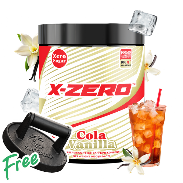 X-Zero Cola Vanilla (160g / 100 Servings)