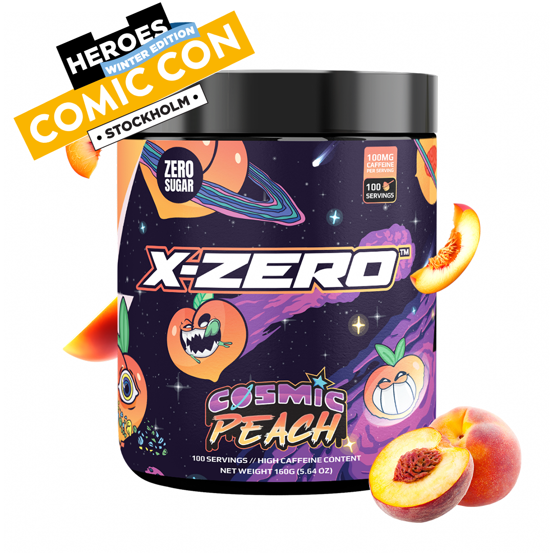 X-Zero Cosmic Peach (160 g / 100 portioner)
