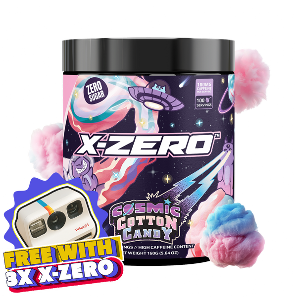 X-Zero Cosmic Cotton Candy (160g / 100 Servings)