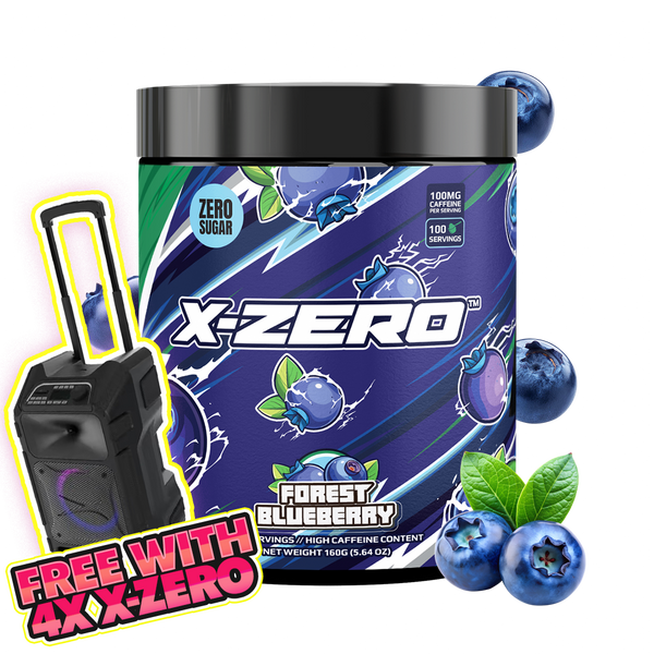 X-Zero Forest Blueberry (160g / 100 Servings)