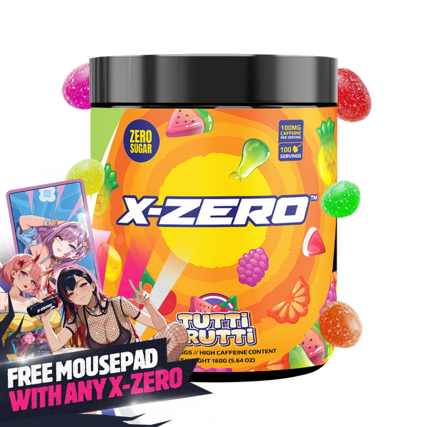 X-Zero Tutti Frutti (160g / 100 Servings)