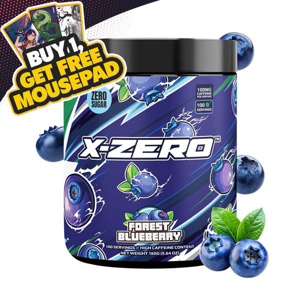 X-Zero Forest Blueberry (160 g / 100 portioner)