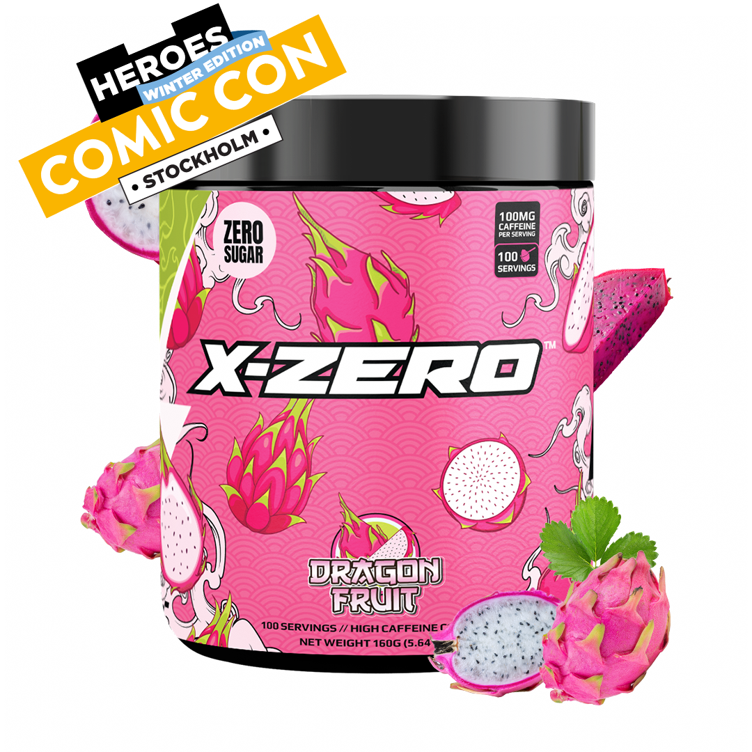 X-Zero Dragon Fruit  (160g / 100 portioner)