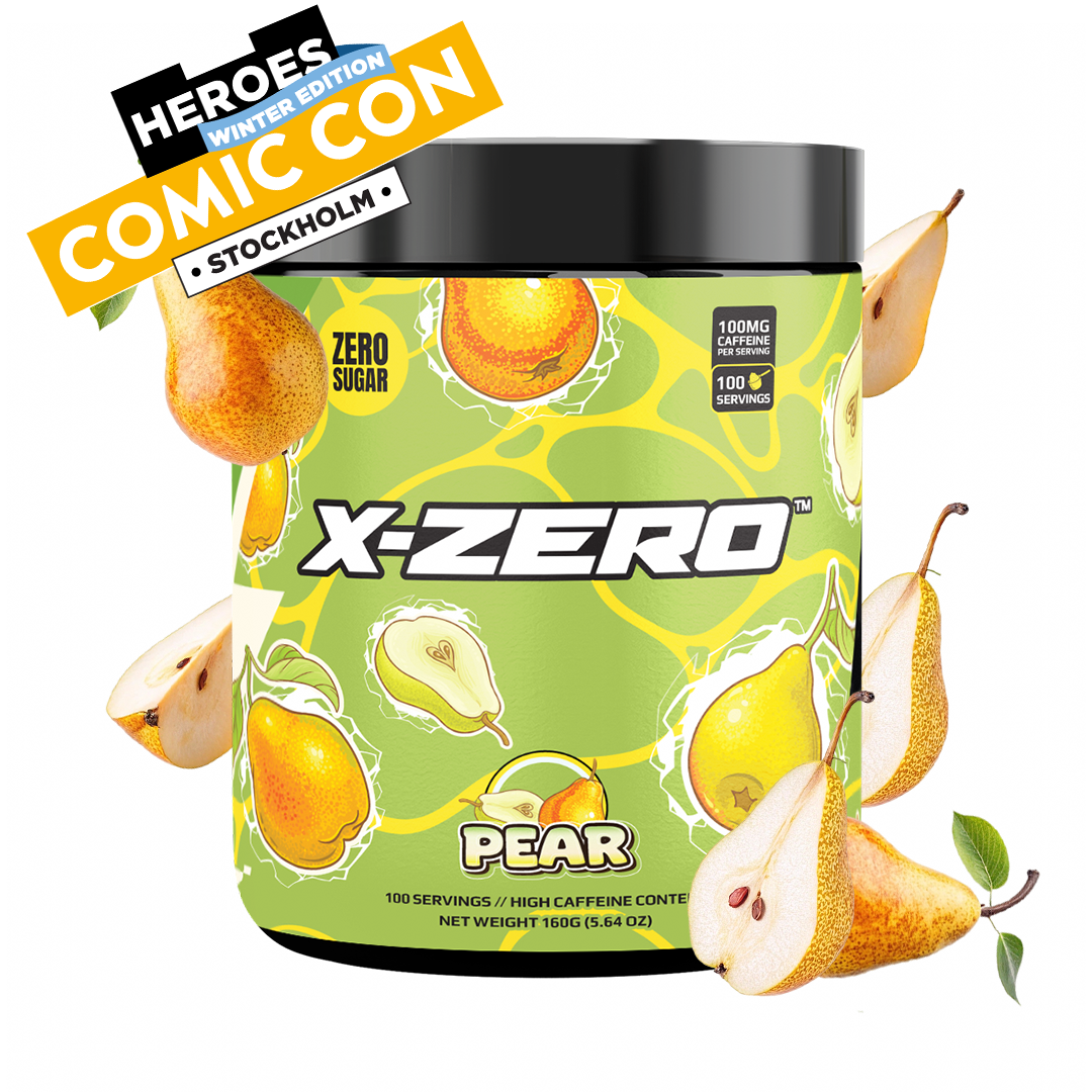 X-Zero Pear  (160g / 100 portioner)