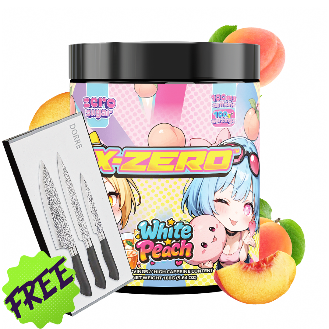 X-Zero Limited Edition White Peach (160g / 100 Servings)