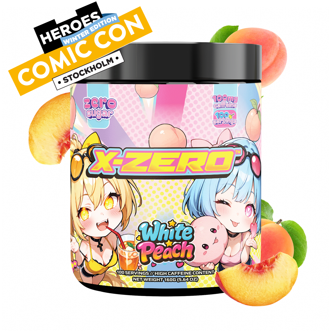 X-Zero Limited Edition White Peach (160g / 100 Servings)