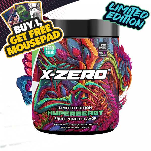X-Zero Hyperbeast Limited Edition (160g / 100 Servings)