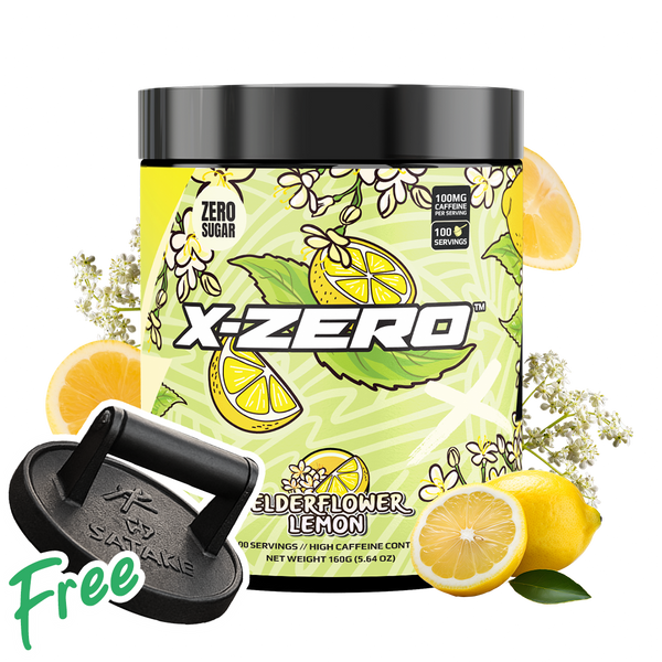X-Zero Elderflower Lemon (160g / 100 Servings)