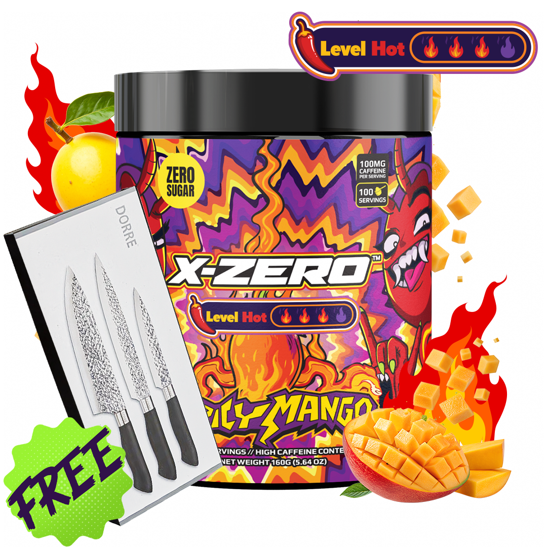X-Zero Spicy Mango (160g / 100 Servings)