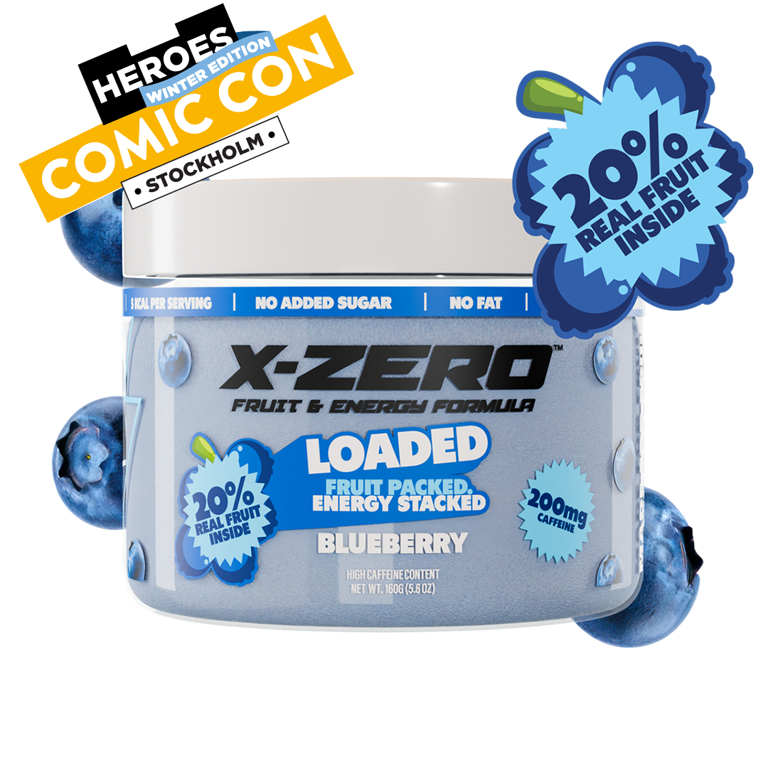 X-Zero Blueberry Loaded (160g / 40 Servings)