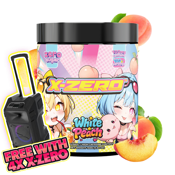 X-Zero Limited Edition White Peach (160g / 100 Servings)