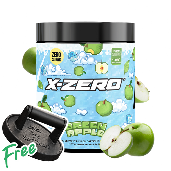 X-Zero Green Apple (160g / 100 Servings)