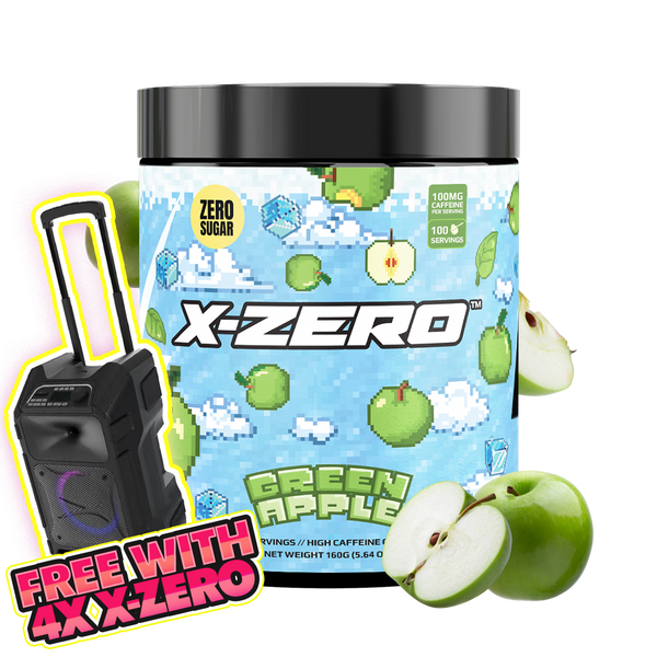 X-Zero Green Apple (160g / 100 Servings)