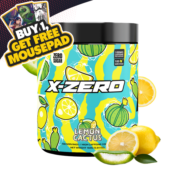 X-Zero Lemon Cactus (160g / 100 Servings)