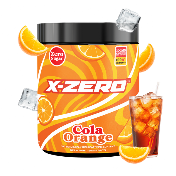 X-Zero Cola Orange (160g / 100 Servings)