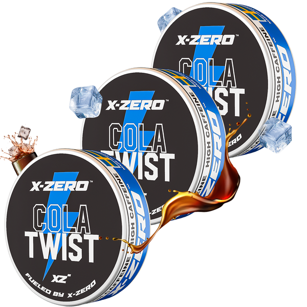 Cola Twist Energy Pouches (3 Pack / 60 Pouches)