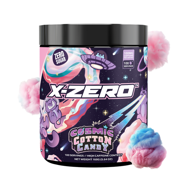 X-Zero Cosmic Cotton Candy (160g / 100 Servings)