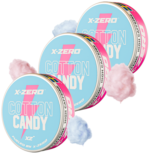 Cotton Candy Energy Pouches (3 Pack / 60 Pouches)