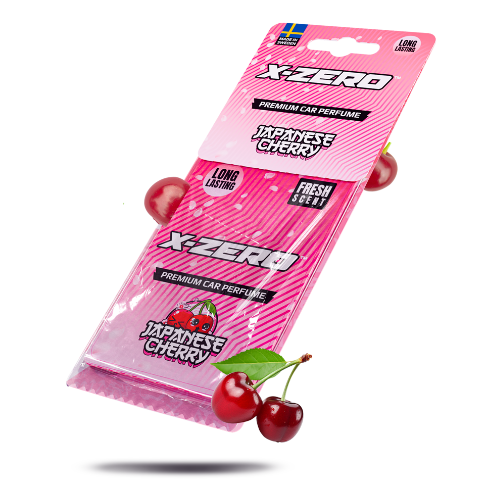X-Zero Premium Car Air Freshener - Japanese Cherry – X-Zero Energy