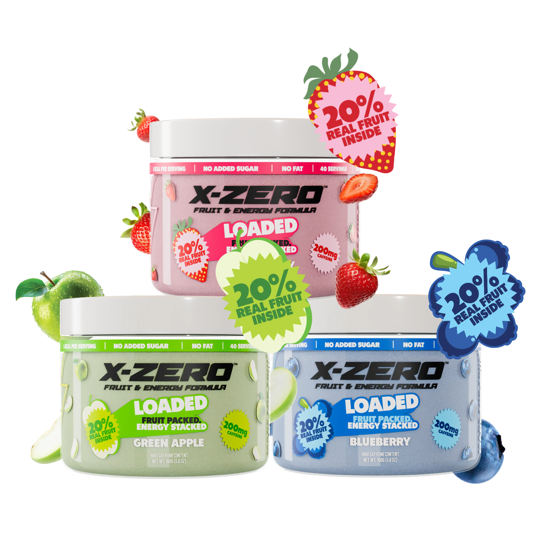 X-Zero Loaded Bundle (120 Servings) – X-Zero Energy
