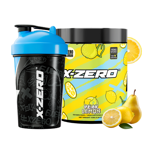 X-Zero Pear Lemon + 500ml Shaker (Bundle)