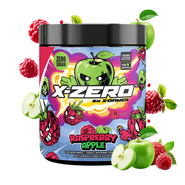 X-Zero Raspberry Apple (160g / 100 Servings)