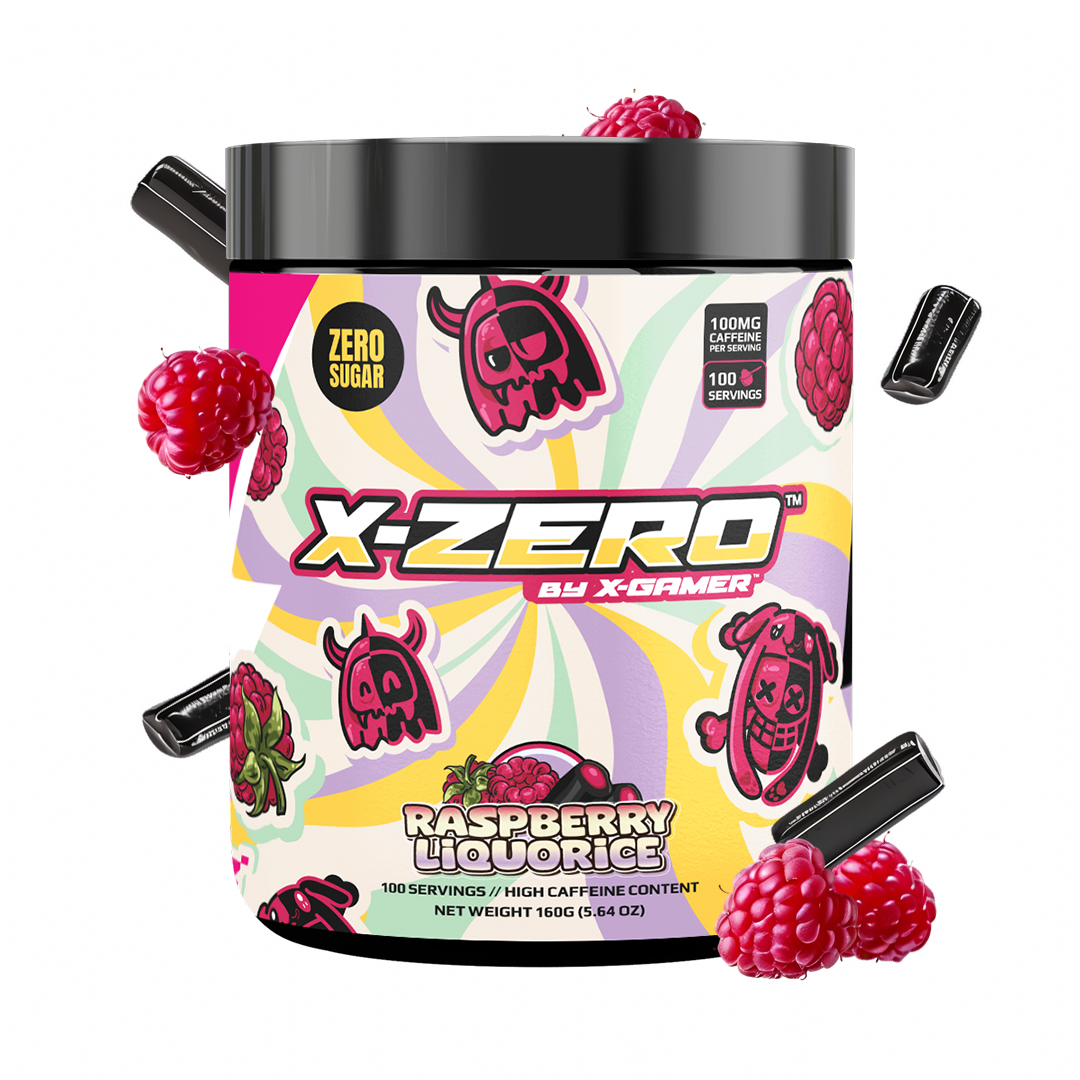 X-Zero Raspberry Liquorice  (160g / 100 portioner)