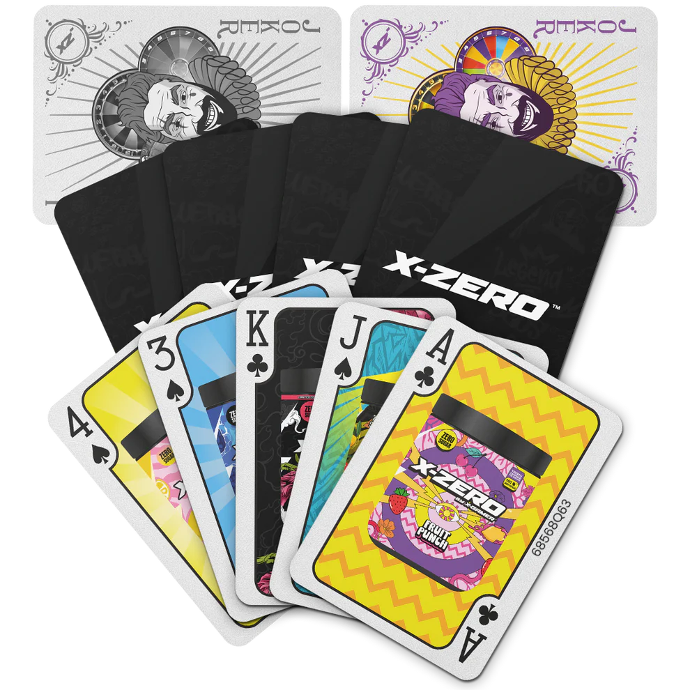 X-Zero Playing Cards Set (Limited Edition) – X-Zero Energy
