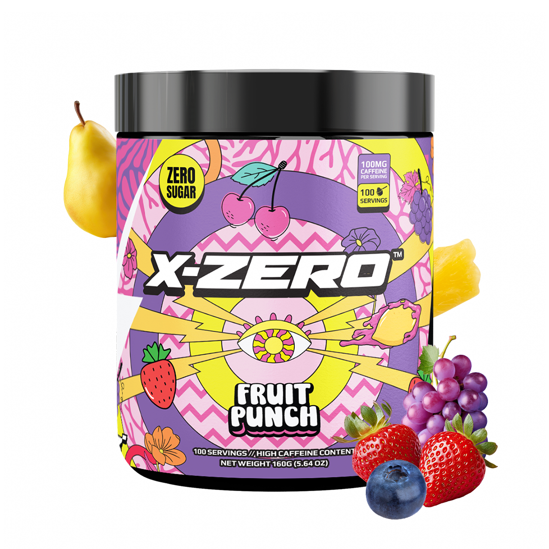 X-Zero Fruit Punch (160g / 100 Servings) – X-Zero Energy X-Zero Fruit Punch (160g / 100 Servings) – X-Zero Energy