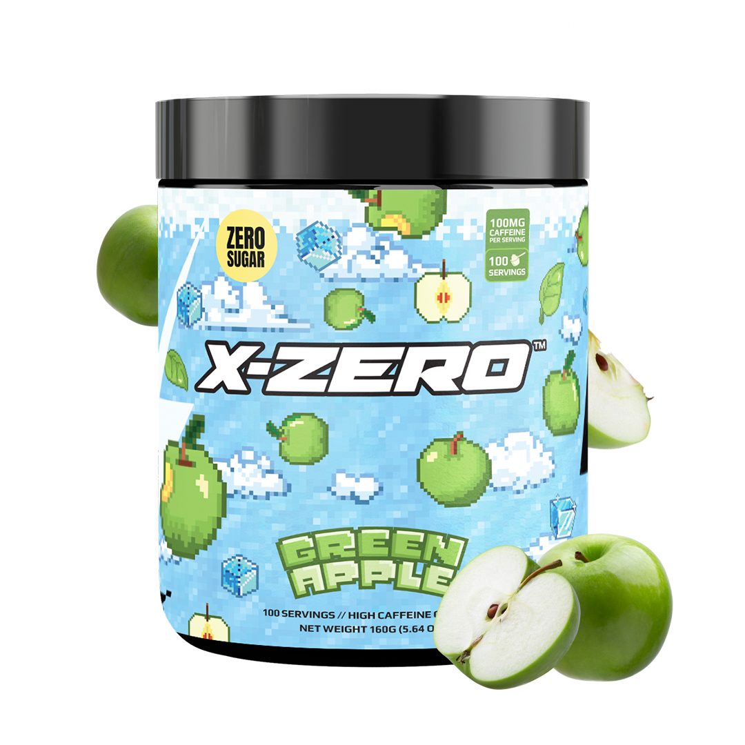 X-Zero Green Apple (160g / 100 Servings)