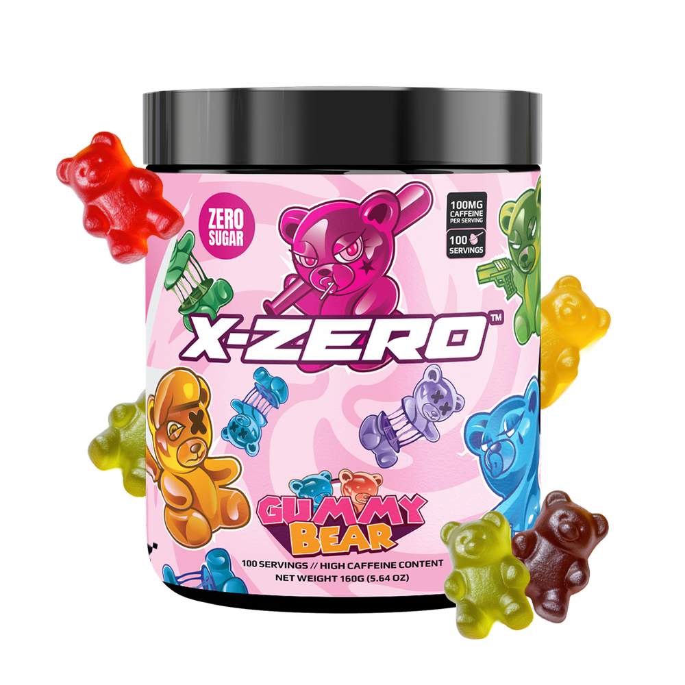 X-Zero Gummy Bear (160g / 100 portioner)