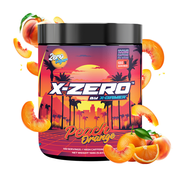 X-Zero Peach Orange (160g / 100 Servings)